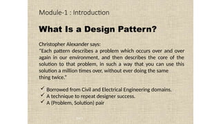 Software Architecture and design patterns | PPTX
