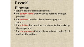 Software Architecture and design patterns | PPTX