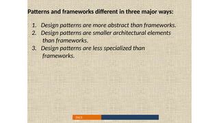 Software Architecture and design patterns | PPTX
