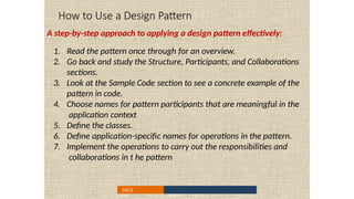 Software Architecture and design patterns | PPTX