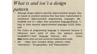 Software Architecture and design patterns | PPTX