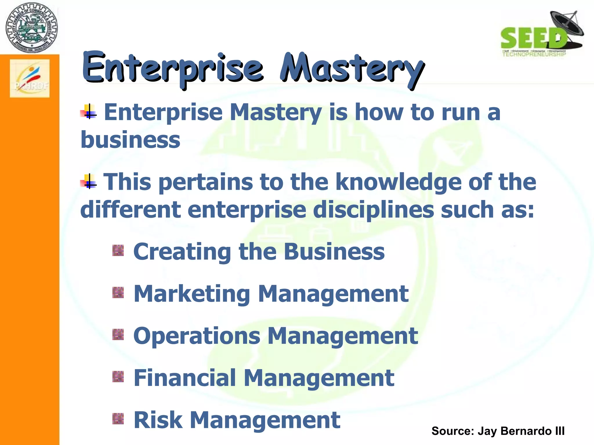 Module 1.2 basics of technopreneurship
