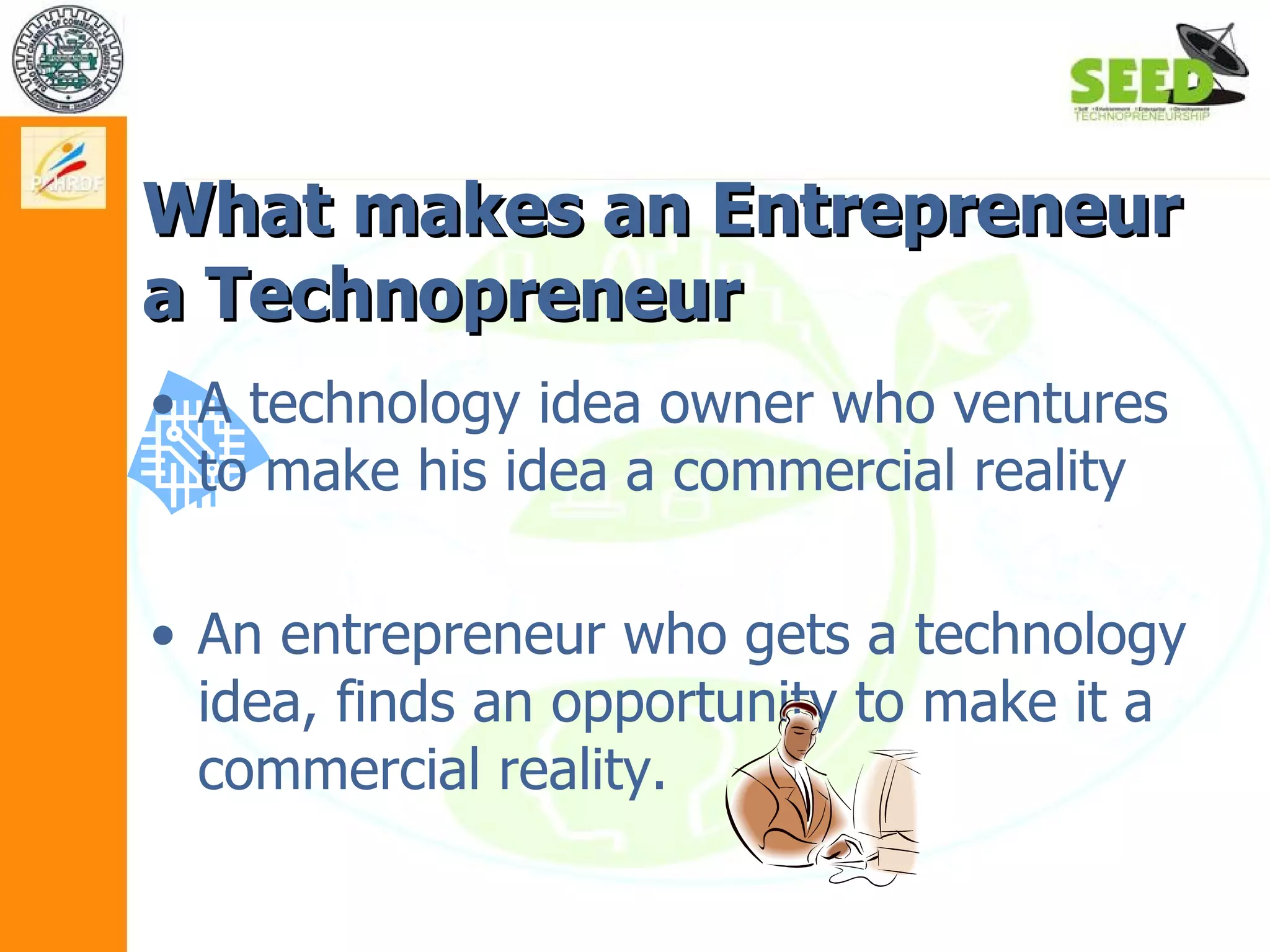 Module 1.2 basics of technopreneurship