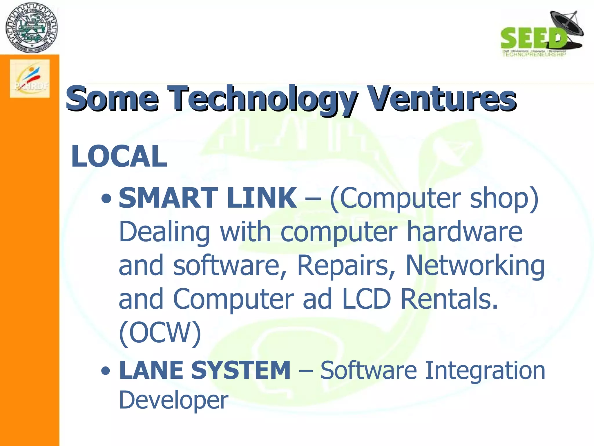 Module 1.2 basics of technopreneurship