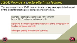 Wri Examples Module 1.6 LAOPDR TECHNIQUE. eng. version 06222021 prep | PPTX