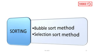 KSC-GECB 23
VIDEO 7 1
 