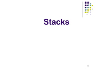 111
Stacks
 