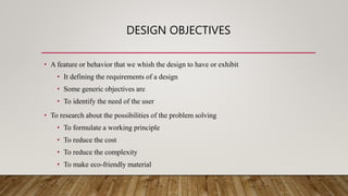 Design and Engineering Module 1 power point | PPTX