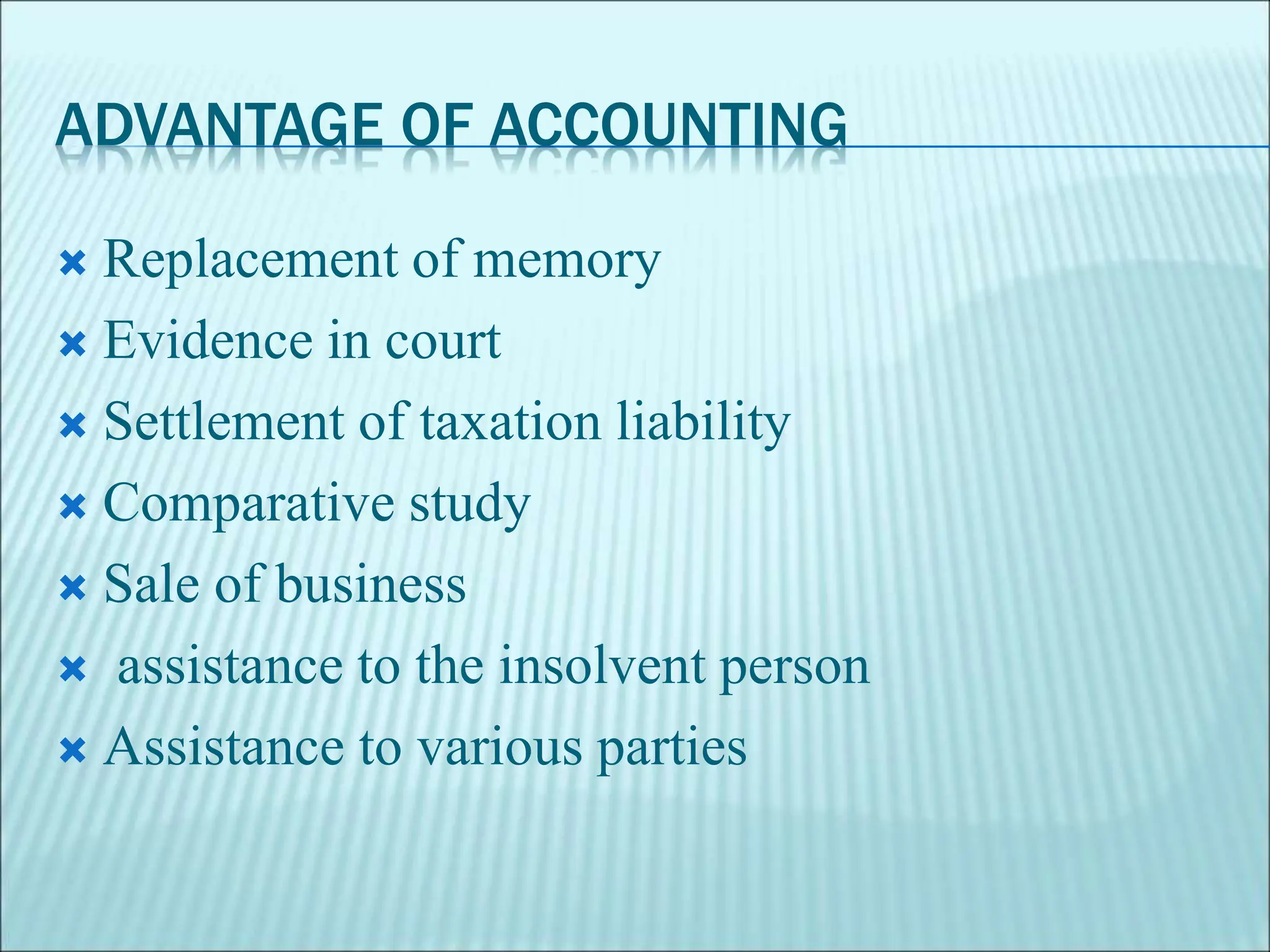MODULE1.pptx : introduction of accounting | PPTX | Stocks and Bonds ...