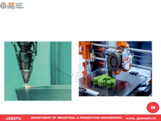DEPARTMENT OF INDUSTRIAL & PRODUCTION ENGINEERING www. jssstuniv.in
JSSSTU
R
L
J
I
T
28
 