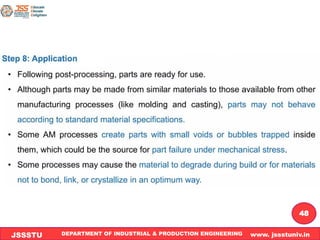 DEPARTMENT OF INDUSTRIAL & PRODUCTION ENGINEERING www. jssstuniv.in
JSSSTU
R
L
J
I
T
48
 