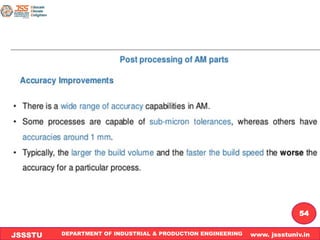 DEPARTMENT OF INDUSTRIAL & PRODUCTION ENGINEERING www. jssstuniv.in
JSSSTU
R
L
J
I
T
54
 