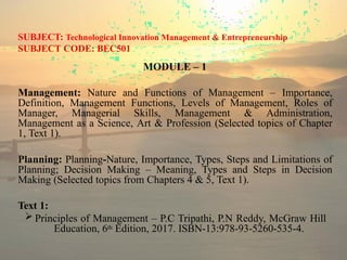 Module Time notes for 5th sem ECE 2022 scheme | PPTX