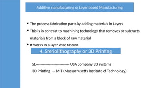 Additive manufacturing module 1 introduction | PPTX