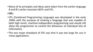 Fundamentals of Programming in C(SEM2 BCA ) | PDF