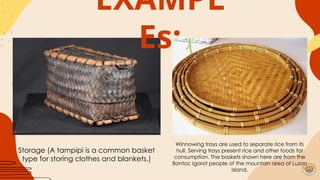 Different Indigenous Materials and Tools Used in Making Indigenous ...