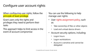 Configuring and Securing Windows Server Hybrid Advanced Services | PPTX