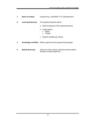 Module 1 2 just basic- | PDF