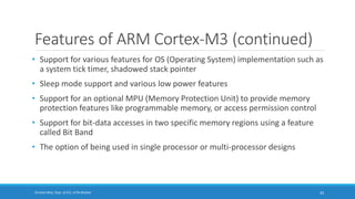 Embedded Systems (18EC62) - ARM - 32-Bit Microcontroller (Module 1) | PDF