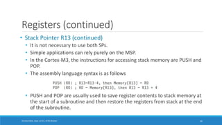 ARM Microcontroller and Embedded Systems (17EC62) – ARM – 32 bit ...