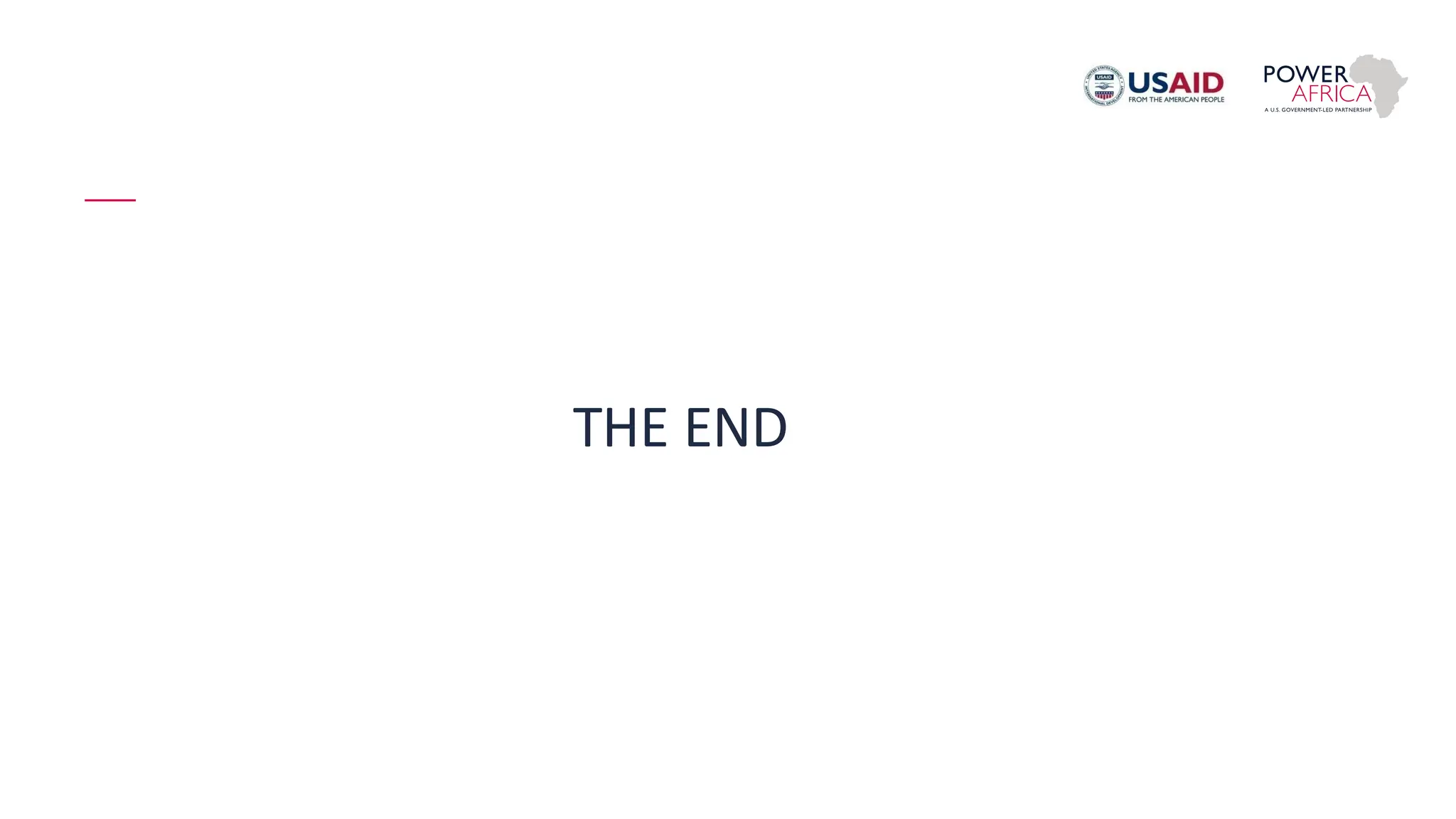 THE END
 