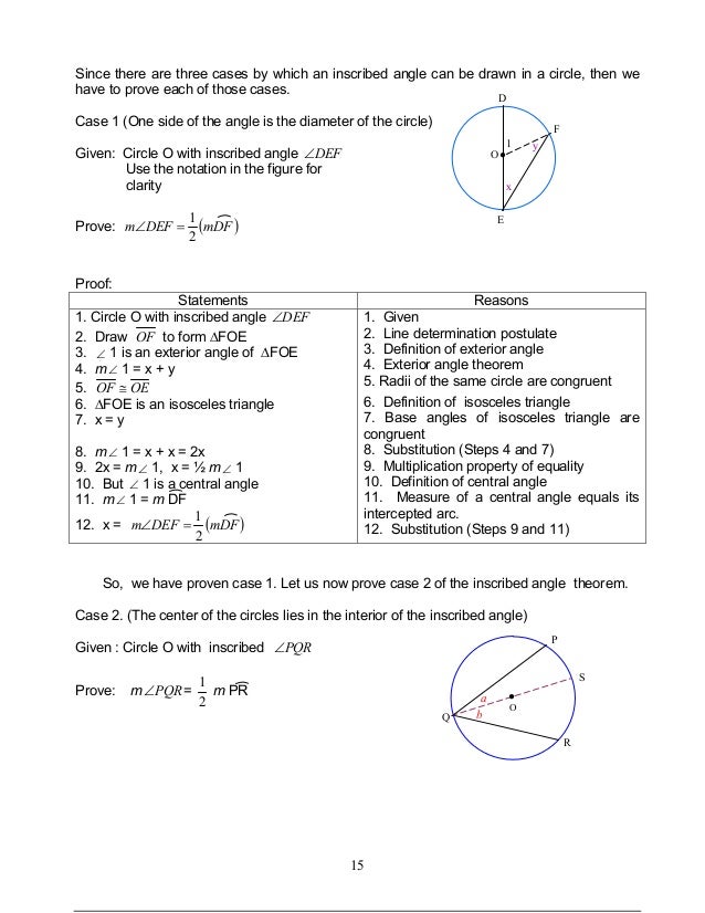 module 1 circles 10 6 circles and arcs form k
