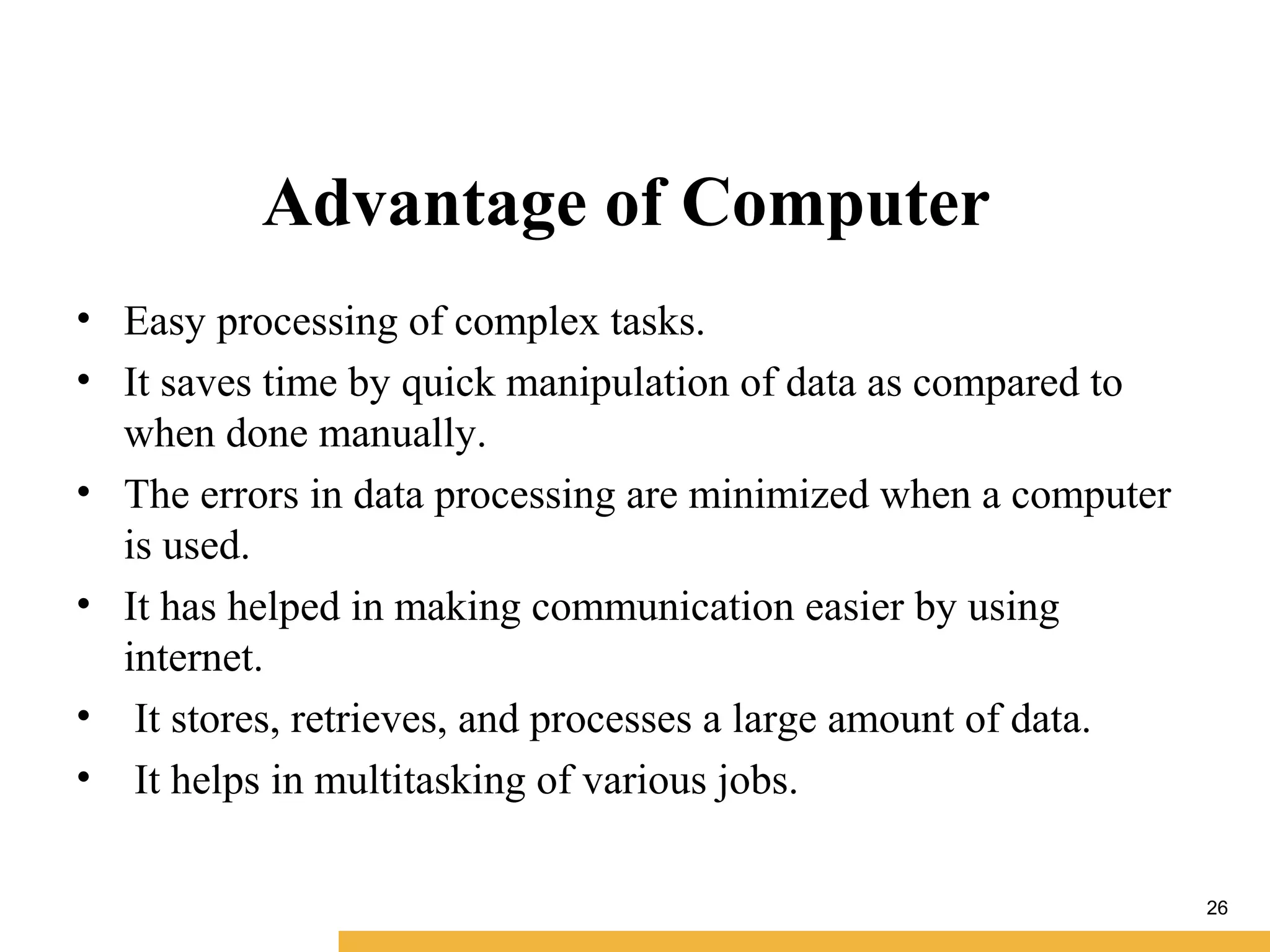 Basic of Computer Introduction - World of Computers | PPT