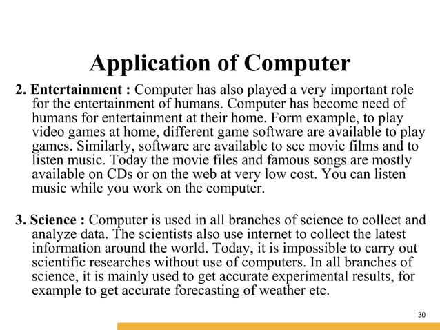 Basic of Computer Introduction - World of Computers | PPT