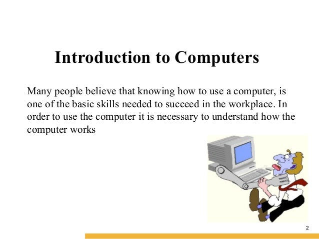 Basic of Computer Introduction - World of Computers