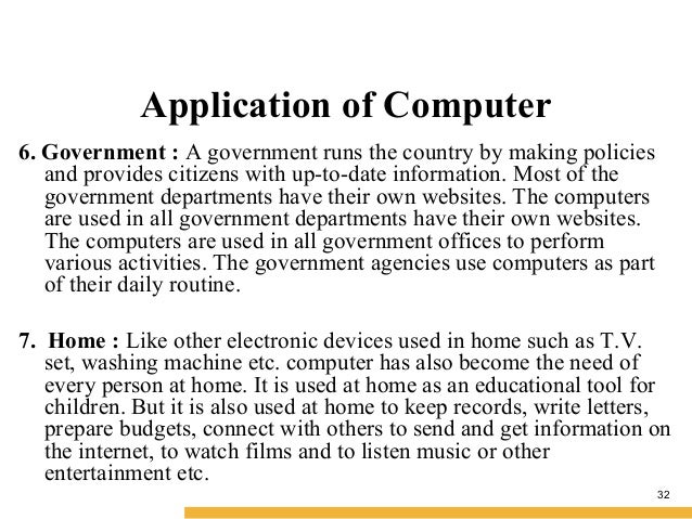General Introduction Of Computer