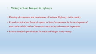 Highway Project Scope Module 1(highway planning and scope of highway engineering) | PDF