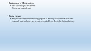 Rectangular Traffic Pattern Module 1(highway planning and scope of highway engineering) | PDF