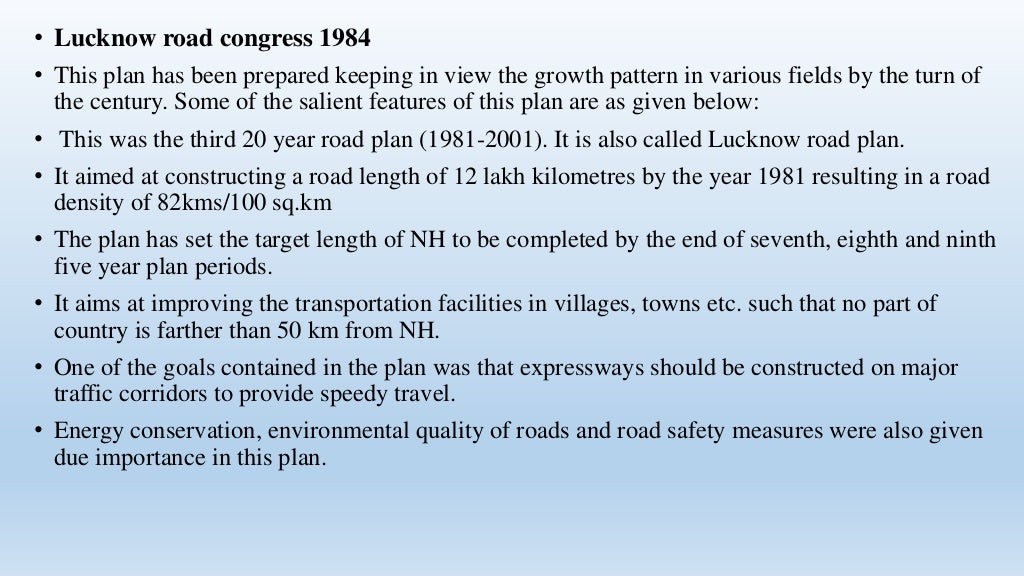 Module 1(highway planning and scope of highway engineering)