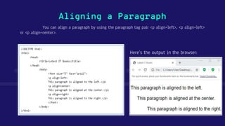 Module 1 Creating new paragraph | PPTX