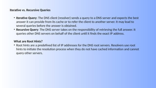 DNS introduction and exercises covering records | PPT