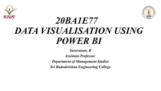 Data visualization using Power BI concept | PPTX