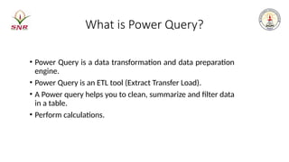 Data visualization using Power BI concept | PPTX