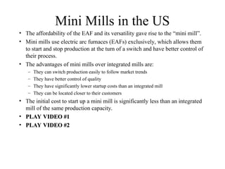 Mini Mill Process Module 1 - Extraction of Metals From Ores (2).ppt