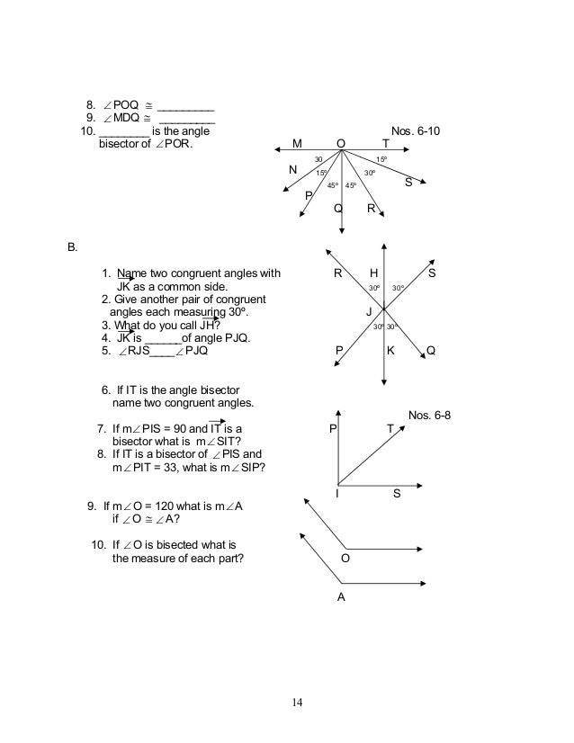 Module 1 geometric relations