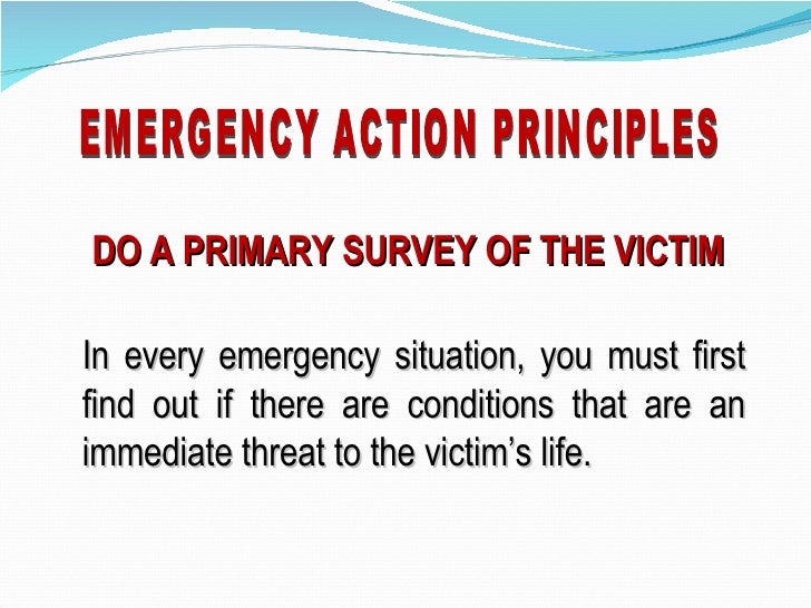 Module 1 Guidelines In Giving Emergency Care