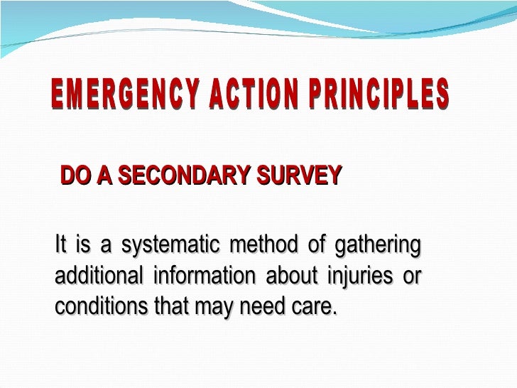 Module 1 Guidelines In Giving Emergency Care