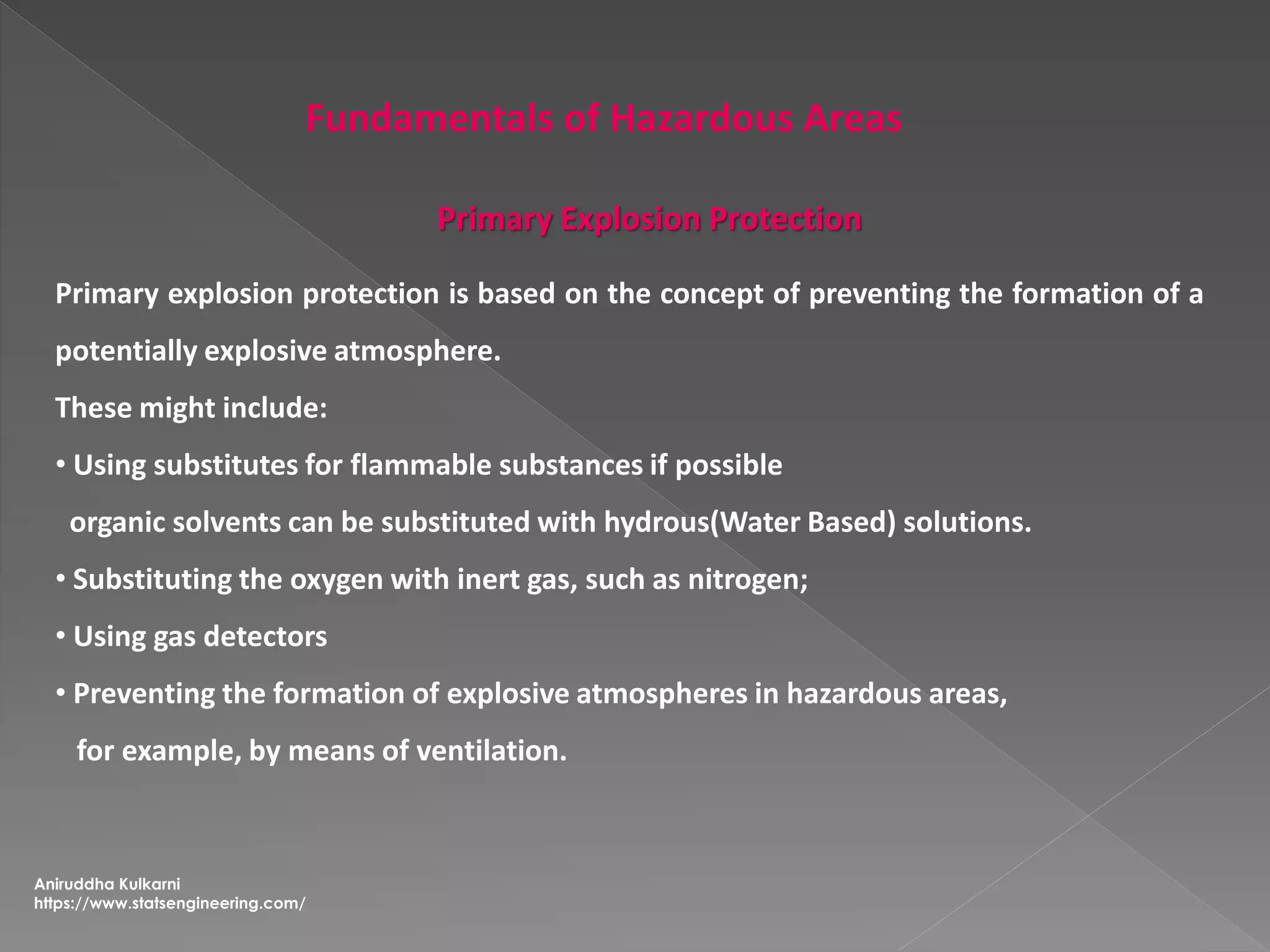 Hazardous areas series( Module1 of 18) - What is hazardous area and ...