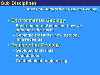 Module 1 introduction to geology | PPT