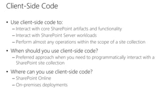 Module 1 - Introduction to the SharePoint Developer Landscape.pptx