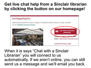 An Introduction to Library Research - Sinclair Community College | PPTX