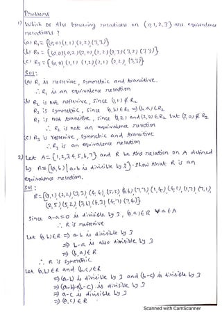 Comprehensive Study of Cartesian Products and Relations in Set Theory | PDF