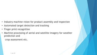 Comprehensive Overview of Computer Vision and Digital Image Processing ...
