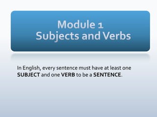 Module 1 lesson 1.2 | PPTX