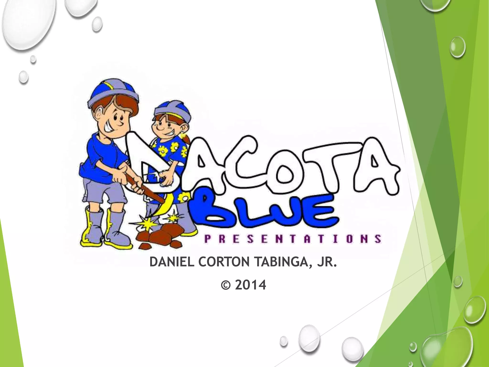 DANIEL CORTON TABINGA, JR. 
© 2014 
