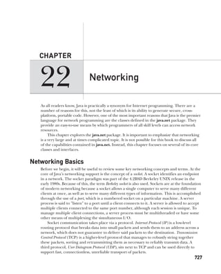 Java Networking Classes and Interfaces | PDF